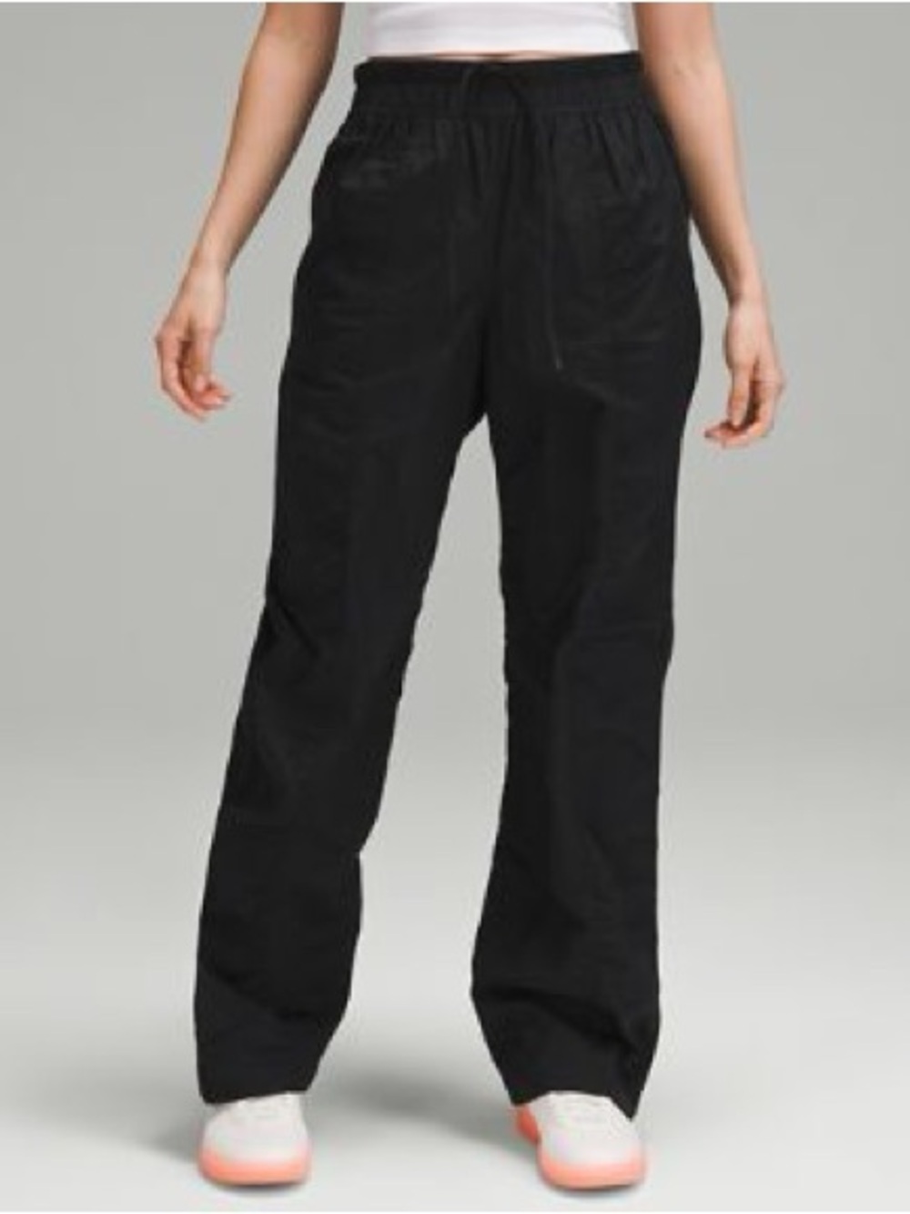 lulu ruched relaxed fit pant